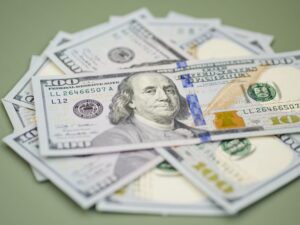Dólar em queda